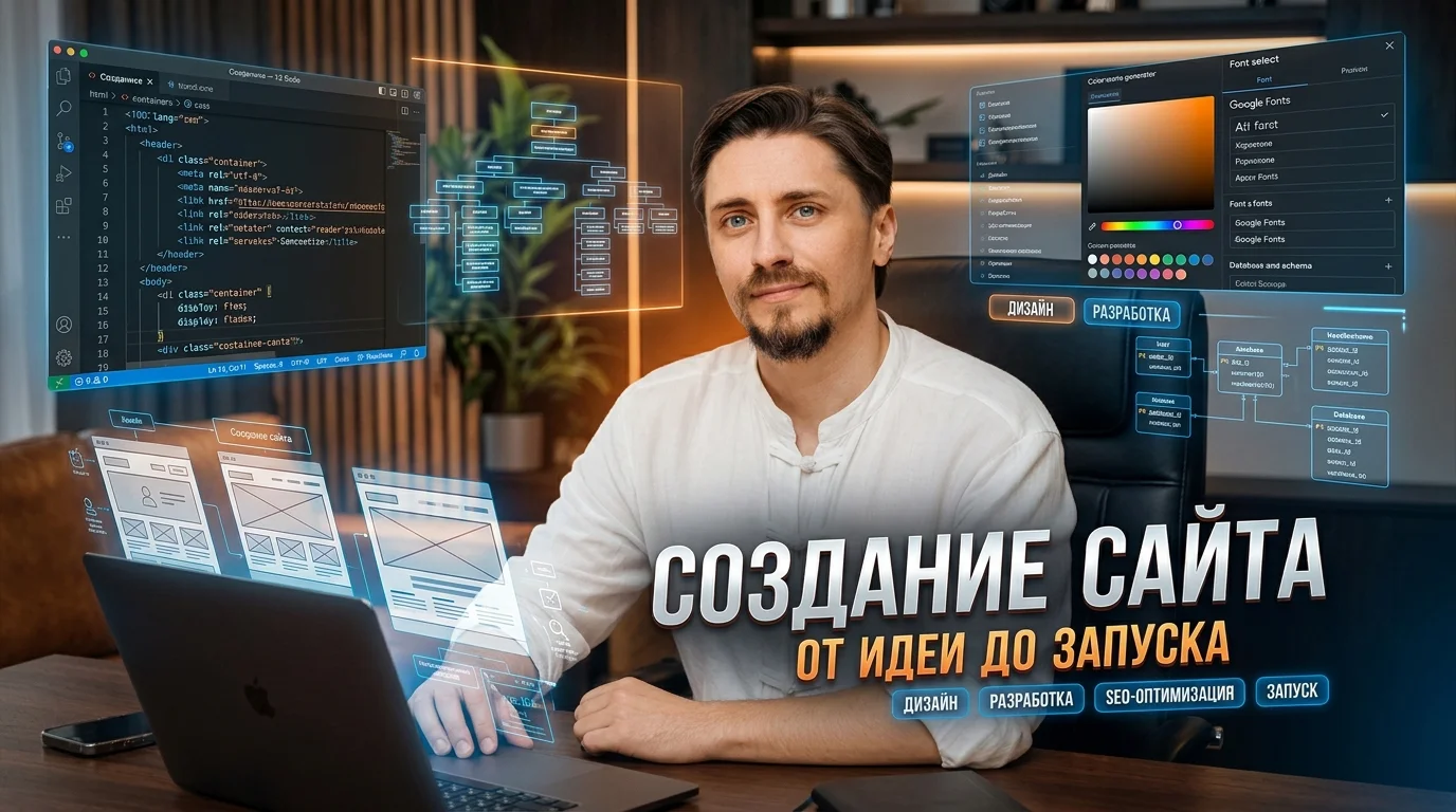 Создание сайта под ключ для бизнеса